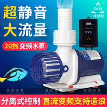 Zhongkei Century DC variable frequency DC submersible pump wave-making main pump upgrade silent large flow 24V small submersible pump