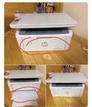 HP HPLasserJet Pro MFP M28A M28W M28W M30A M30W in paper pallet into cardboard