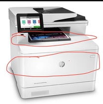 Suitable for HP HPM479 display LCD screen operation panel control panel front door