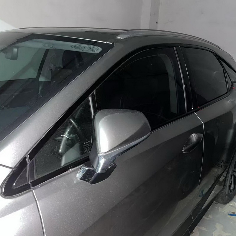 Suitable for Lexus Rx Rx350 Nx Modified Car Window Bright Black Trim Body Trim Blackened Black Warrior