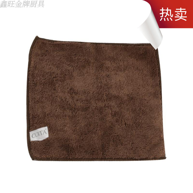 Tea café cleaning cloth Milk Bubble Bar burqa Tetris coffee cloth Milk Tea Shop Bar Tea Towel 5 Not Falling hair