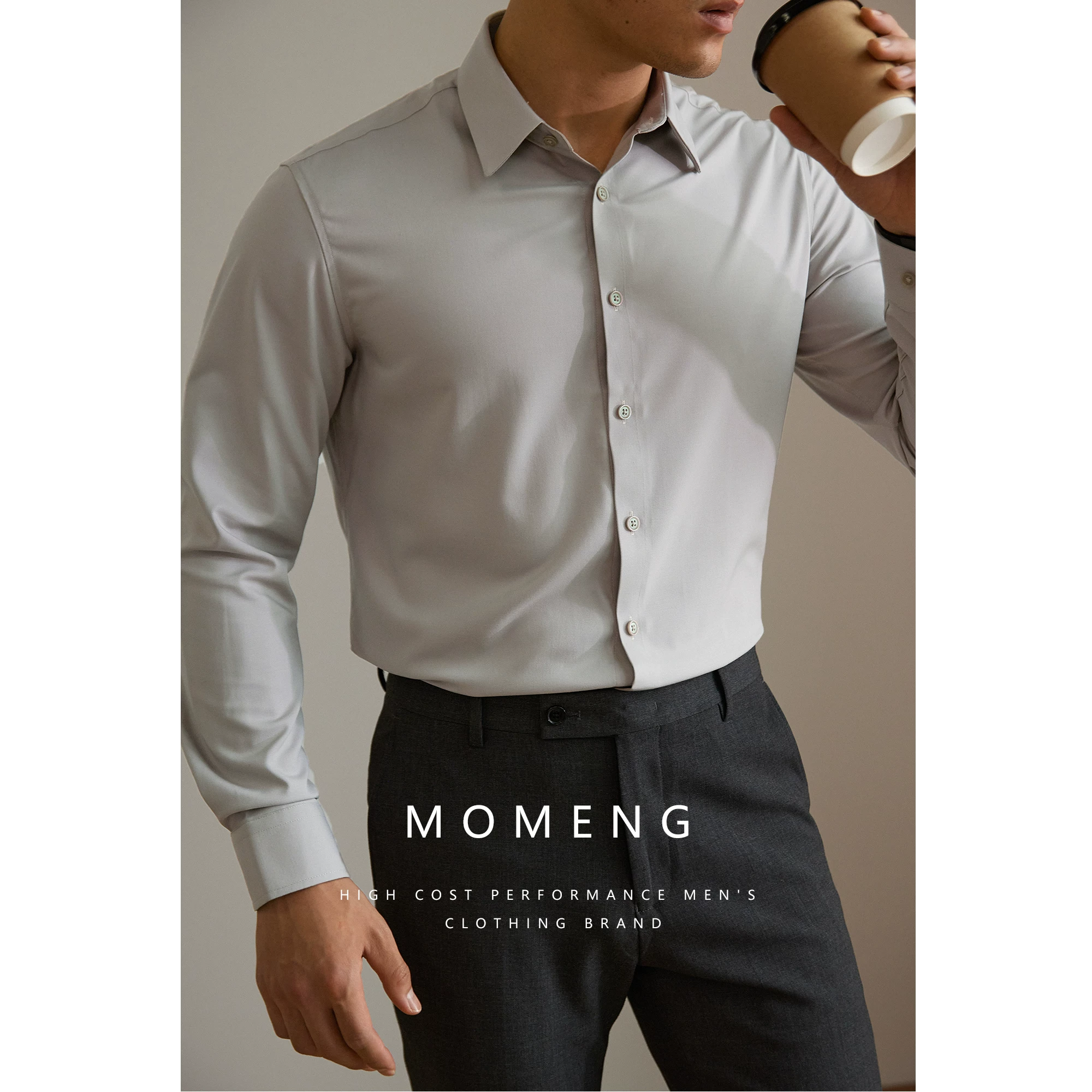 Shirt, long-sleeve, high-quality style