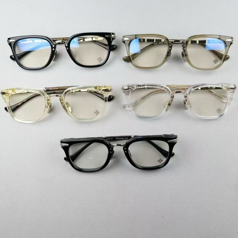 Star-Style Imported Acetate Frame 925 Silver Titanasluvr Eyeglass Frames for Men and Women with Prescription Lenses
