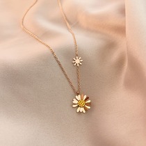 Hong Kong (designer) RVY 2021 New Tide small Daisy necklace female light luxury niche choker simple