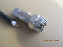 N male with 3 8 super soft feeder 50-7 feeder NM DIN7 16 L29 connector