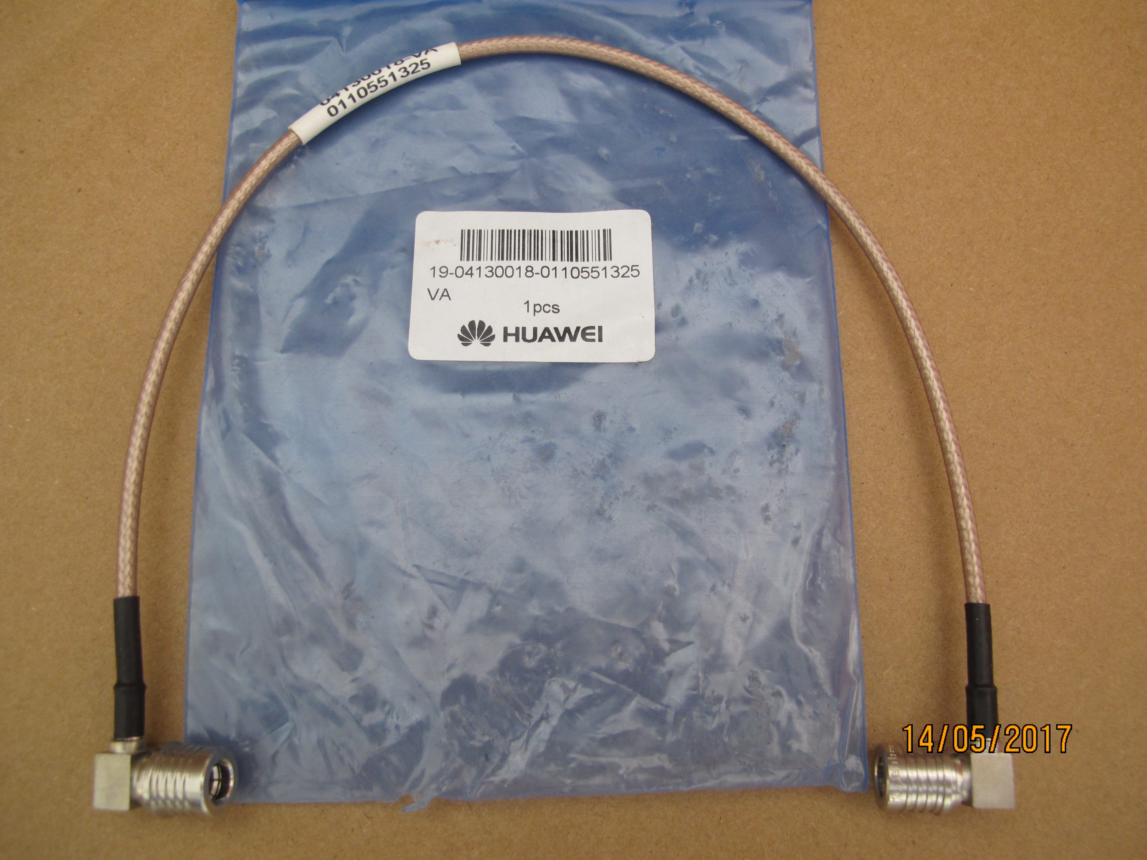 huawei carrier power line 04130018-VA quick plug double elbow Huawei special 04130019