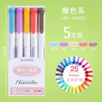 5 теплых цветов