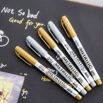 Color marker set hand account decoration graffiti DIY creative metal color paint pen craft pen invitation greeting card blessing card Title pen sign-in marker pen