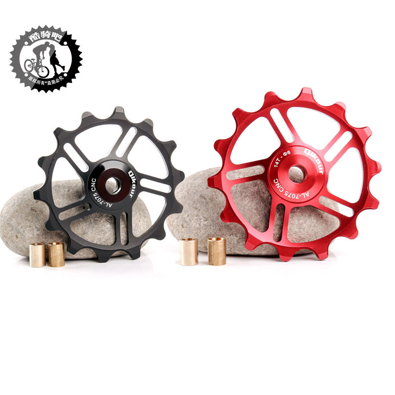 12T 14T16T mountain bike bicycle road car metal bearing ceramic Palin rear dial guide wheel guide wheel