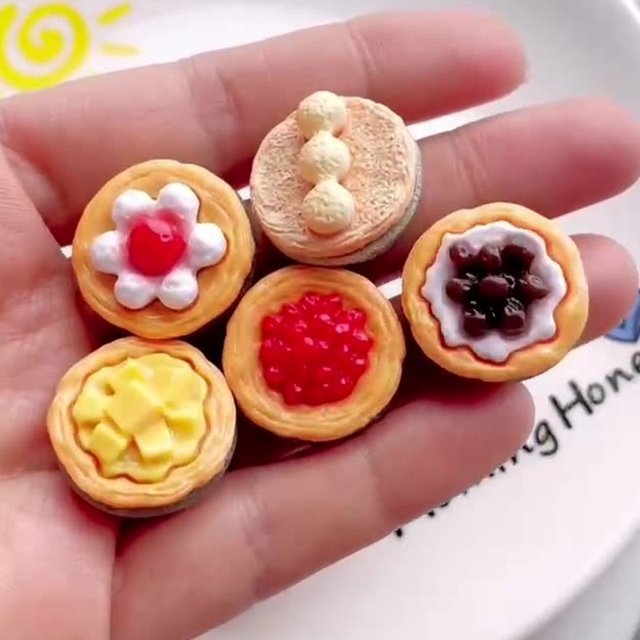 DIY scene model miniature food play resin small ornaments