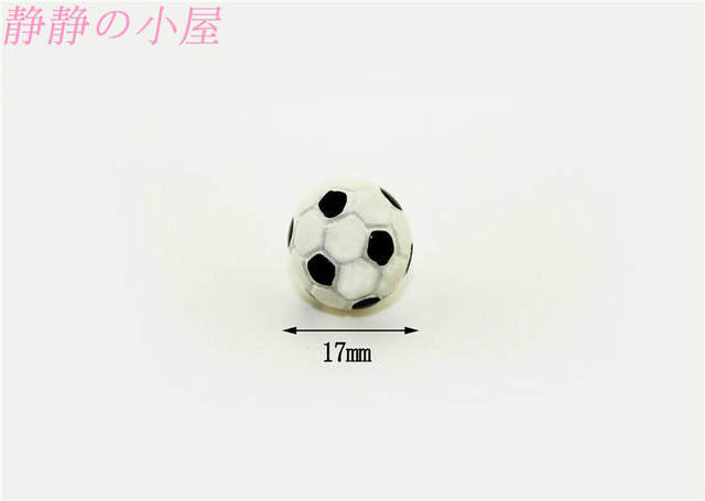 Doll House Accessories Mini Food Play Life Scene Model Micro Landscape Ornaments Simulation Mini Basketball Football