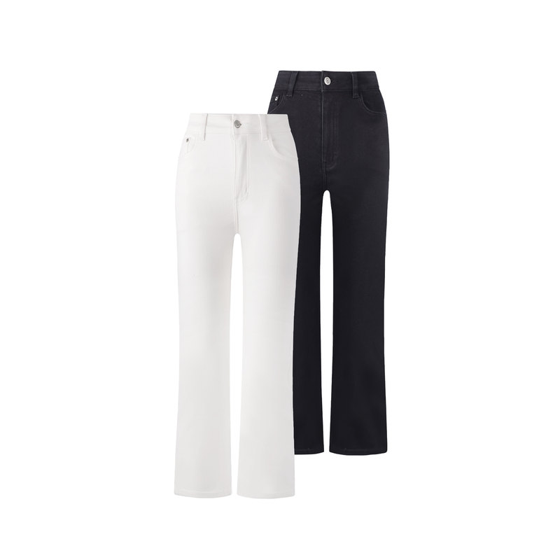 Summer Comic-Style Leg Jeans