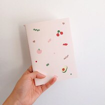 South Korean malling booth small fresh ins line binding notepad concise horizontal line page notebook line notebook
