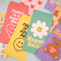 韩国Afrocat可爱卡通ins信封套装现金礼金红包卡券纸袋情书信封袋