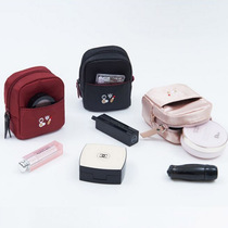 Japan cute multi-functional small cosmetic bag Simple portable mini lipstick storage bag Portable makeup small square bag