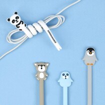bookfriends Korea cartoon headset Winder data cable wire storage wire organizer hub