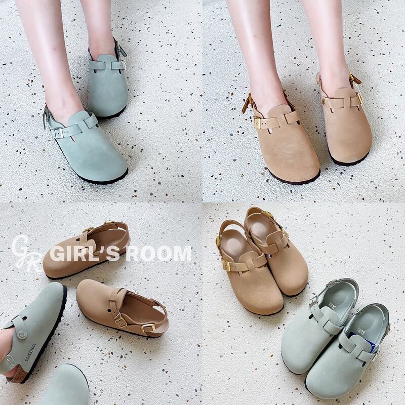 [Four Seasons Shoes] Birkenstock 25 Spring/Summer Tokio Cow Leather Velvet Loafer Slippers