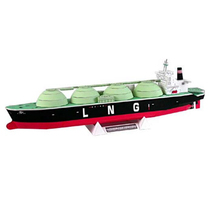 Ship model transport ship simulation ship 3D three-dimensional paper model DIY handmade childrens origami educational toys