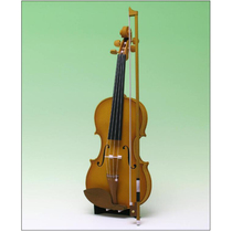 Paper model making DIY manual work educational toy simulation musical instrument ornaments violin 3D three-dimensional origami