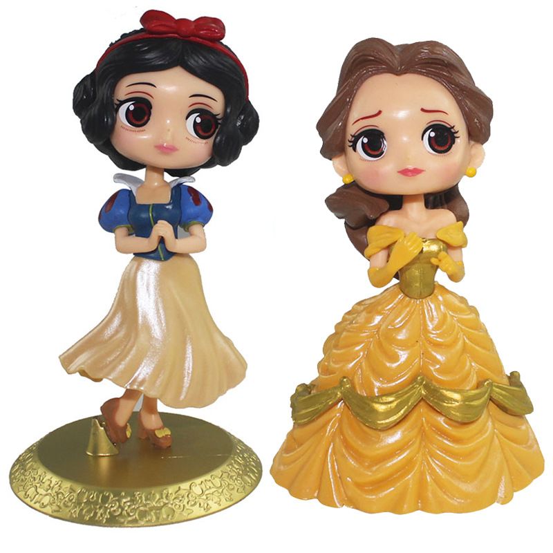 Snow White, Yellow Dress, Princess Belle, Birthday Cake, Decorations, Plug-In Cards