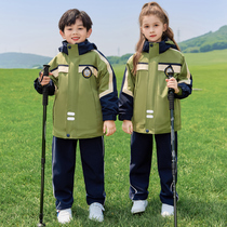 School uniforms for primary school students spring autumn and winter childrens three-piece kindergarten uniforms childrens class uniforms outdoor sportswear