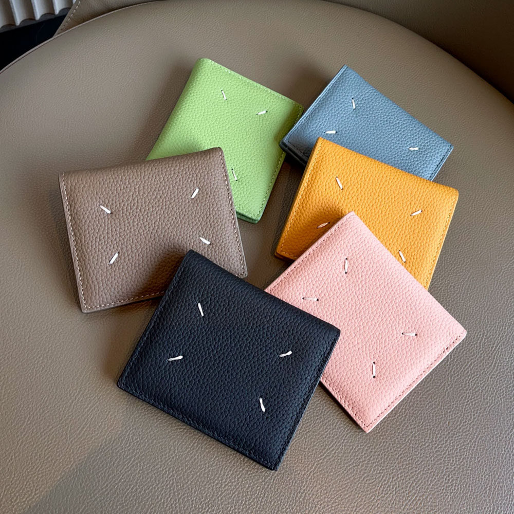 Margiela style new arrival wallet women's shortmm6 high-end first