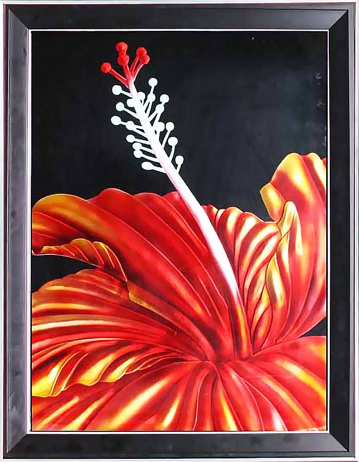 Manufacturer engraving craftsmanship glass corridor End of background wall No frame Painting decoration Draw with fury and piste piste