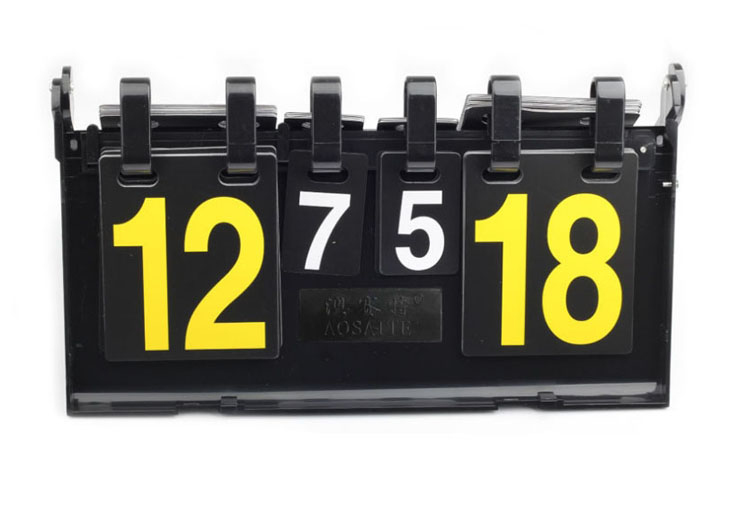Basketball game scoreboard scoreboard scoreboard scoring card table tennis badminton scoreboard scorer