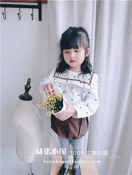 Chemise fille à manche longue en coton - Ref 2085864 Image 15