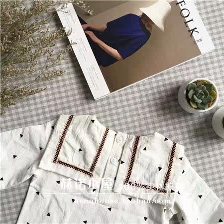 Chemise fille à manche longue en coton - Ref 2085864 Image 20