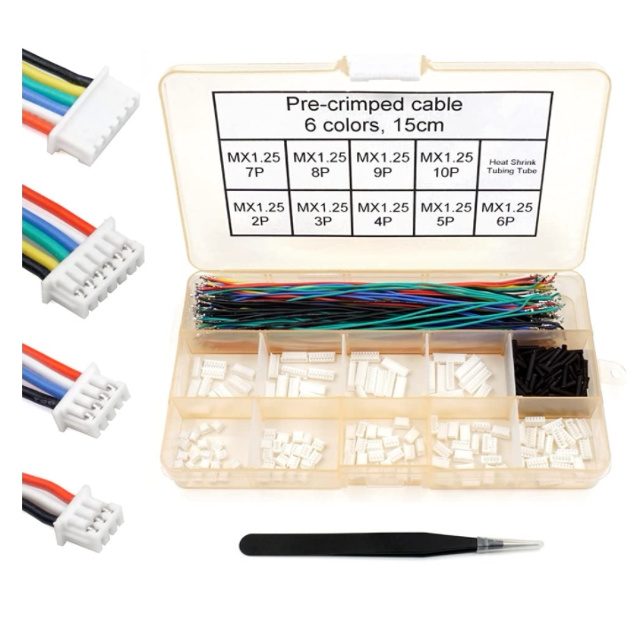 1.25mm Pitch Connector Pre-Pressure Cable Compatible with Jst Molex Picoblade 15cm Wire 1.25mm Pitch Connector Pre-Pressure Cable Compatible with Jst Molex Picoblade 15cm Wire
