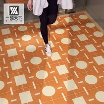 Home Silent Wind Flowers Brick Geometric Retro Tile Ideas Abstract Washroom Floor Tiles Kitchen Balcony Flowers Slices Wall Brick 300