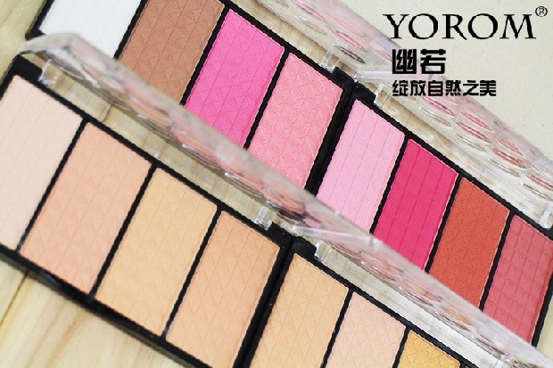 Lô nóng ~ YOROM 四 色 容 Tạo khuôn mặt siêu V, phấn bóng phấn phủ laura mercier