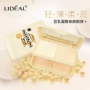 Giá đặc biệt LIDEAL / Ling point Sữa đậu nành ngâm trong da Bánh bột hai lớp 1 hộp ba màu 24g phấn che khuyết điểm trang điểm mịn phấn nền maybelline