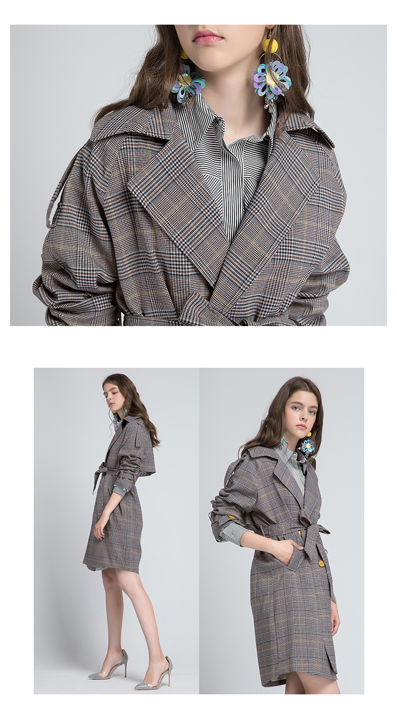 Trench pour femme LAGOGO    en Polyester - Ref 3227180 Image 28