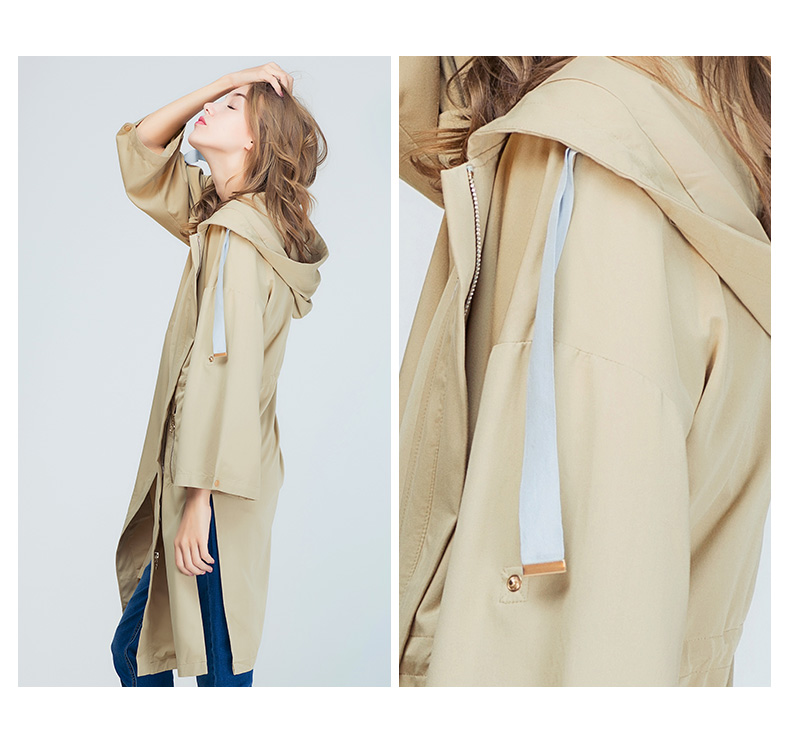 Trench pour femme LAGOGO    en Polyester - Ref 3226858 Image 26