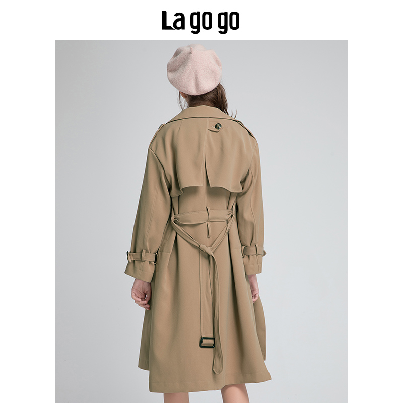 Trench pour femme LAGOGO    en Polyester - Ref 3227436 Image 3