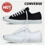 CONVERSE Giày converse mở giày vải nụ cười đen trắng chính hãng giày đế thấp hàng đầu jordan panda cổ thấp