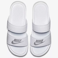 Giày Nike nữ 2019 mùa hè mới BENASSI ULTRA quai đôi ninja thể thao dép 819717-100 - Dép thể thao dép louis vuitton