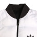 Adidas nam mùa đông mới cỏ ba lá thể thao hai mặt giản dị ấm áp ngắn cotton phù hợp BR4791 áo phao mùa đông Quần áo độn bông thể thao