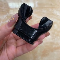 Diving mouthpiece thickened and hardened mouthpiece lightning second-stage breathing regulator small S re-diving second-stage mouthpiece