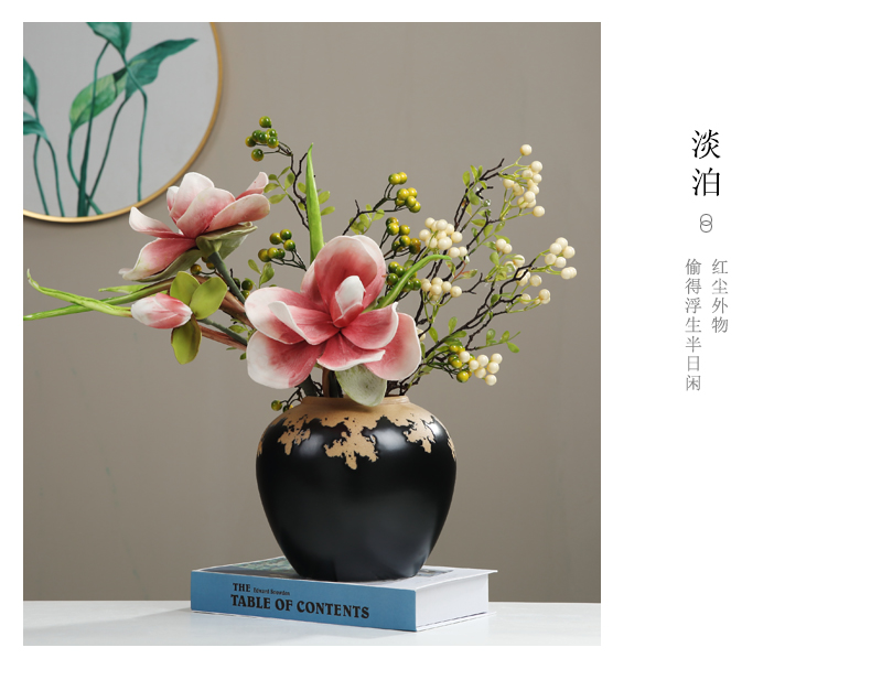 New Chinese style vases, furnishing articles ceramic table decorations sitting room porch decoration flower arrangement between zen example TV ark