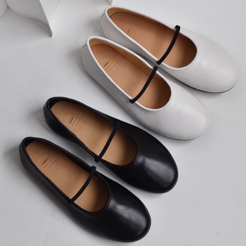 Wanqiao Brand Export Replica Niche Design Row-Style Round-Toe Ballet Flats for Women, French Mary Jane Granny Shoes Wanqiao Brand Export Replica Niche Design Row-Style Round-Toe Ballet Flats for Women, French Mary Jane Granny Shoes