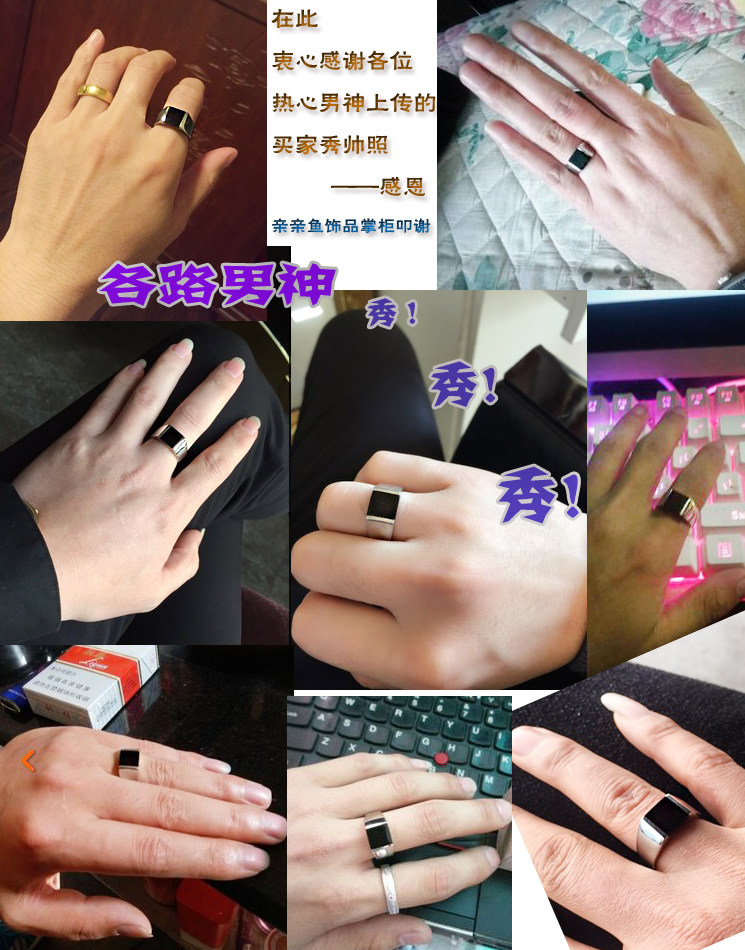 Bague homme OTHER   en Acier au titane - Ref 3086969 Image 3