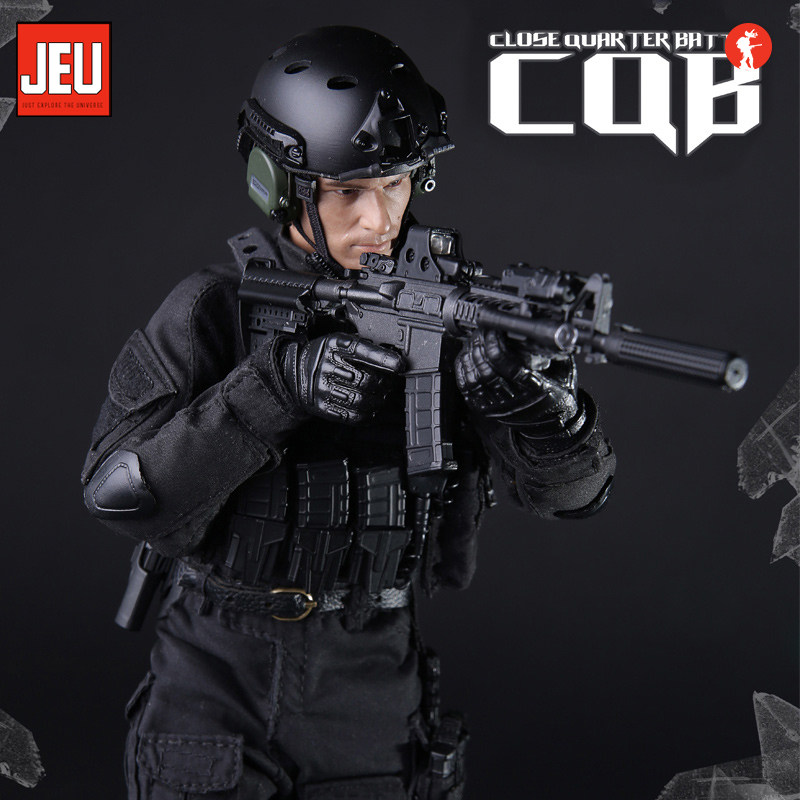 JEU [Spot] МИНИАТЮРНЫЙ солдатик 1/6 модели M021CQB, солдат ЦРУ США, инструкция Изображение 1