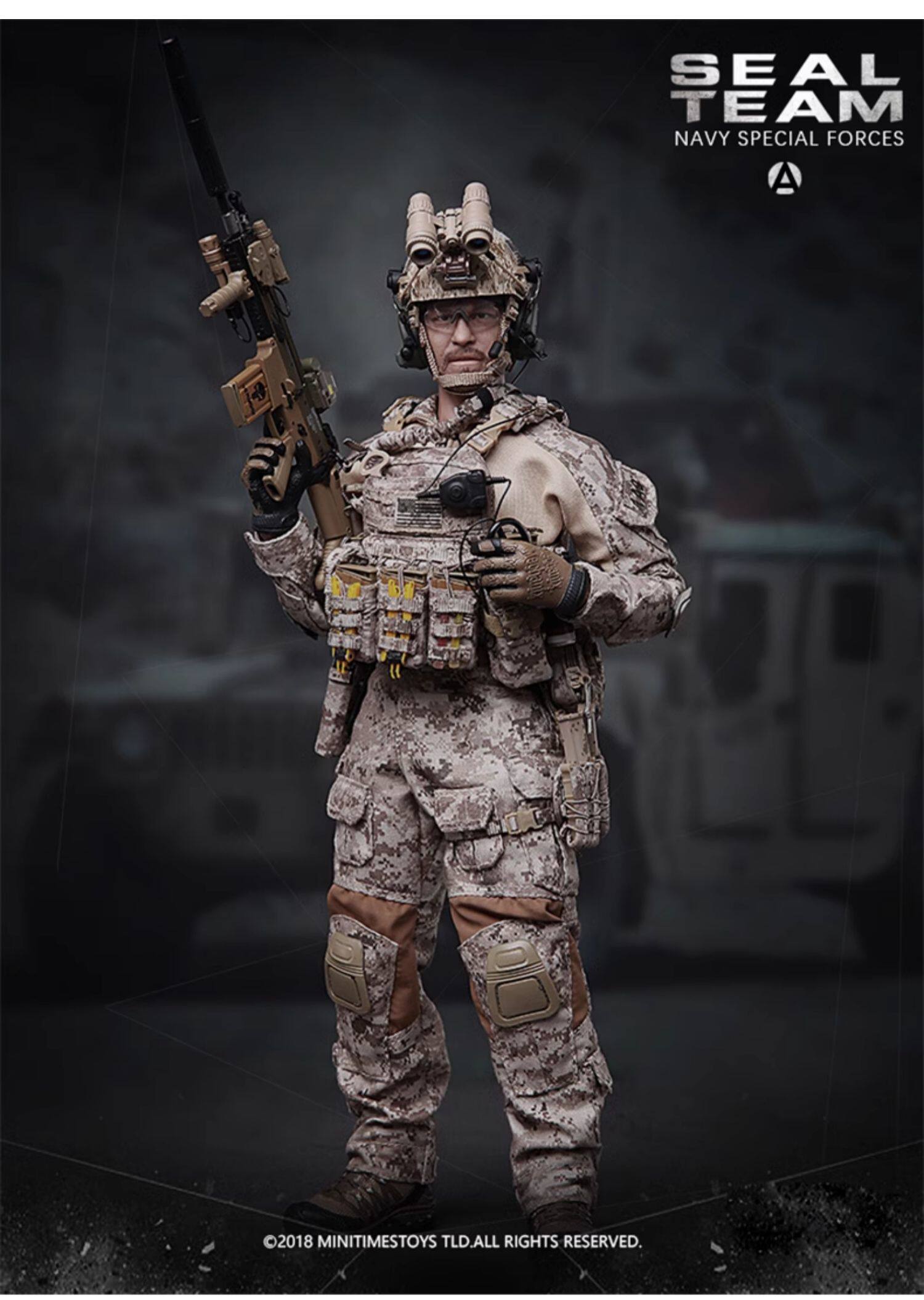 No123/Navyseal 1/6 スケール Mini Times Blood Brothers 1/6 Figure Toys US Navy Seals SIX