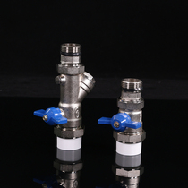 ppr valve all copper outer wire live ball valve outer tooth ball valve separator Inlet and return water welding PERT hot melt valve PB