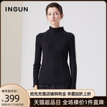 INSUN Enshang shopping mall with wool fashion slim thick wool sweater Autumn New