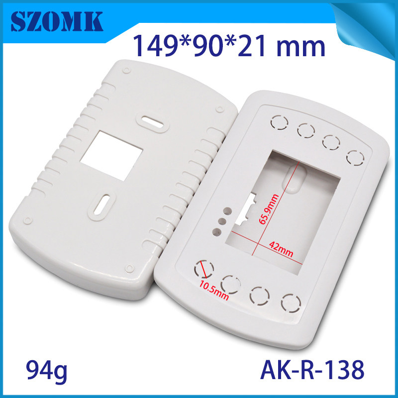 SZOMK温湿度传感器塑料外壳仪表仪器接线壳体数显控制器盒子 R138