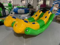 Direct selling thickened water small pressure plate seesaw million ball pool toys water floating toys water park equipment